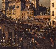 Bernardo Bellotto The Freyung in Vienna from the south-east china oil painting artist